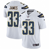 Nike Men & Women & Youth Chargers 33 Derwin James White NFL Vapor Untouchable Limited Jersey,baseball caps,new era cap wholesale,wholesale hats